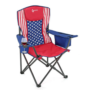 American flag 2025 camping chair